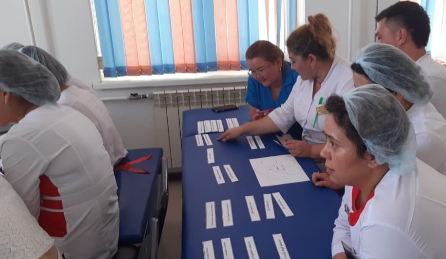 Үйренушілер орталыққа алғыстарын жеткізді