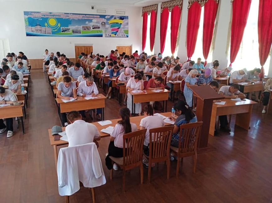 "Қазтест" жүйесі бойынша диагностикалық тестілеу өтті